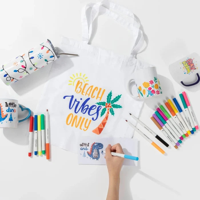 Craft Express 6 Pack Assorted Joy Sublimation Markers.