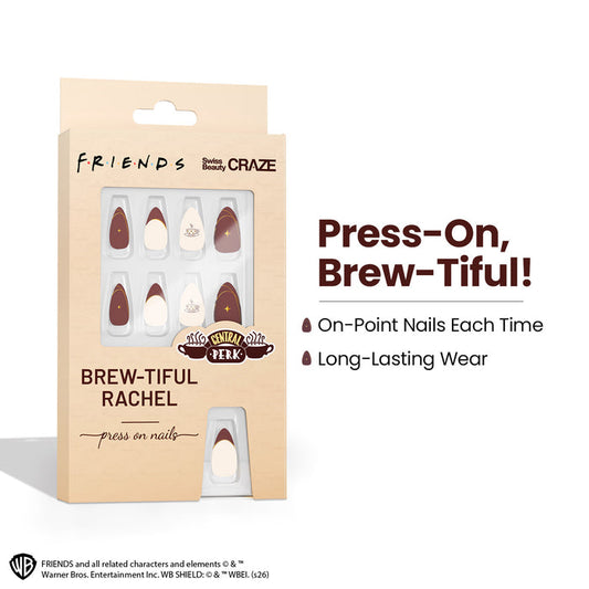 Craze Brew-Tiful Rachel Press On Nails
