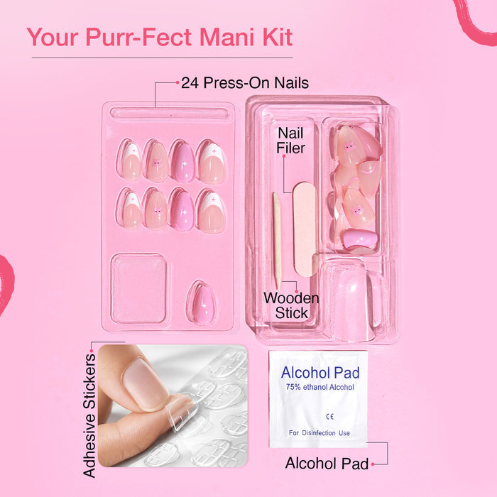 Craze Purr-Fectly Phoebe Press On Nails