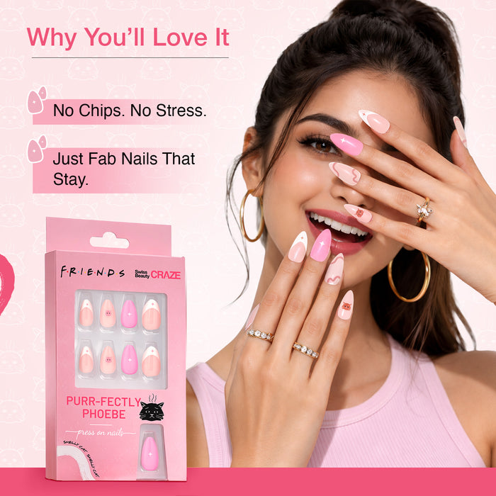 Craze Purr-Fectly Phoebe Press On Nails
