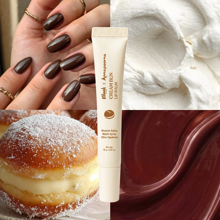 Annapoorna Cream Bun Lip Balm