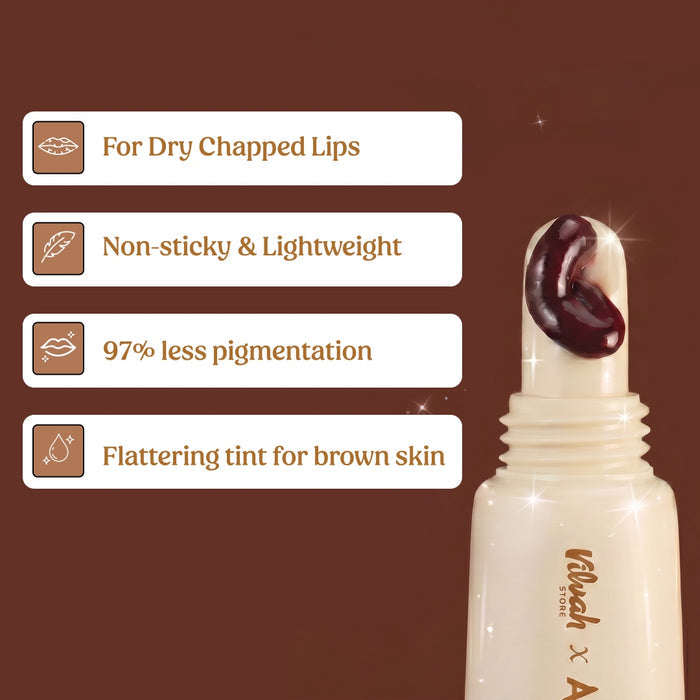 Vilvah Tinted Cream Bun Lip Balm