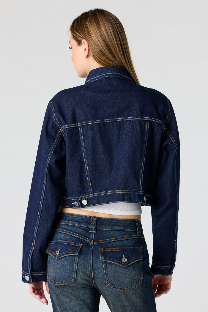 Cropped Denim Jacket