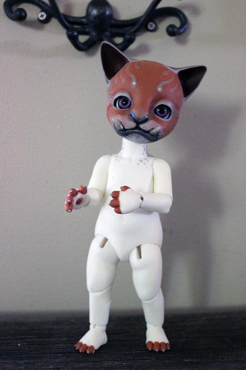 CUSTOM PIPOS "BAHA" BJD- SHIBA INU FOO DOG