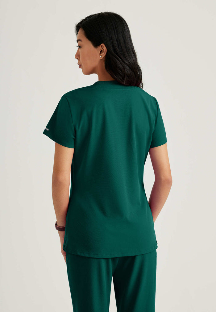 Dignity Top - Hunter Green - Grey's Anatomy Scrubs