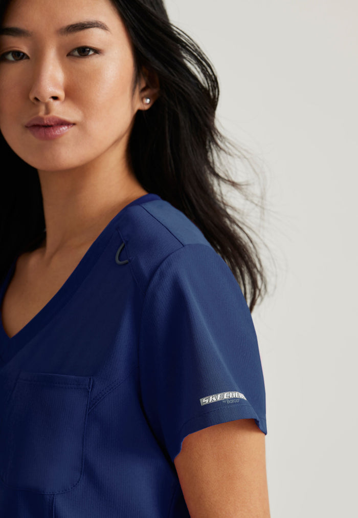 Dignity Top - Navy - Grey's Anatomy Scrubs