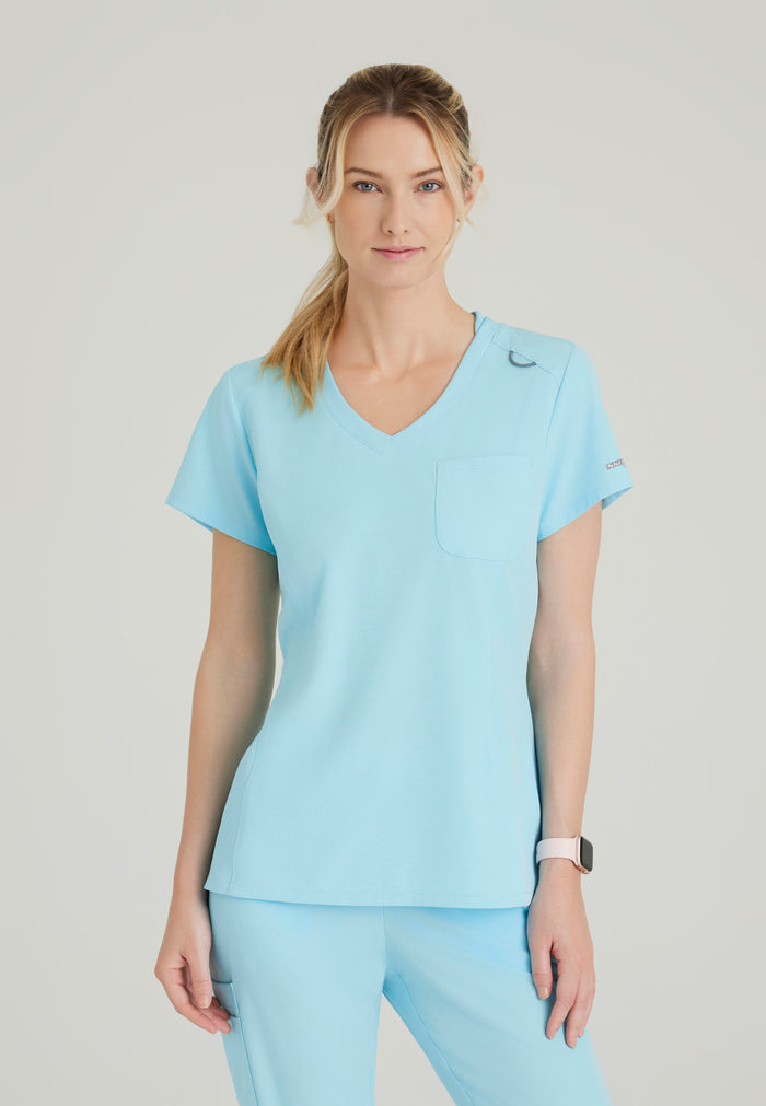 Dignity Top - Poolside Blue - Grey's Anatomy Scrubs