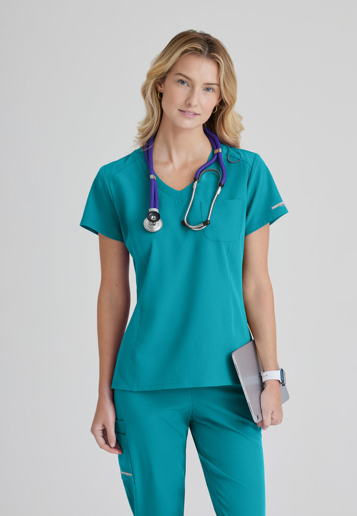 Dignity Top - Teal - Grey's Anatomy Scrubs