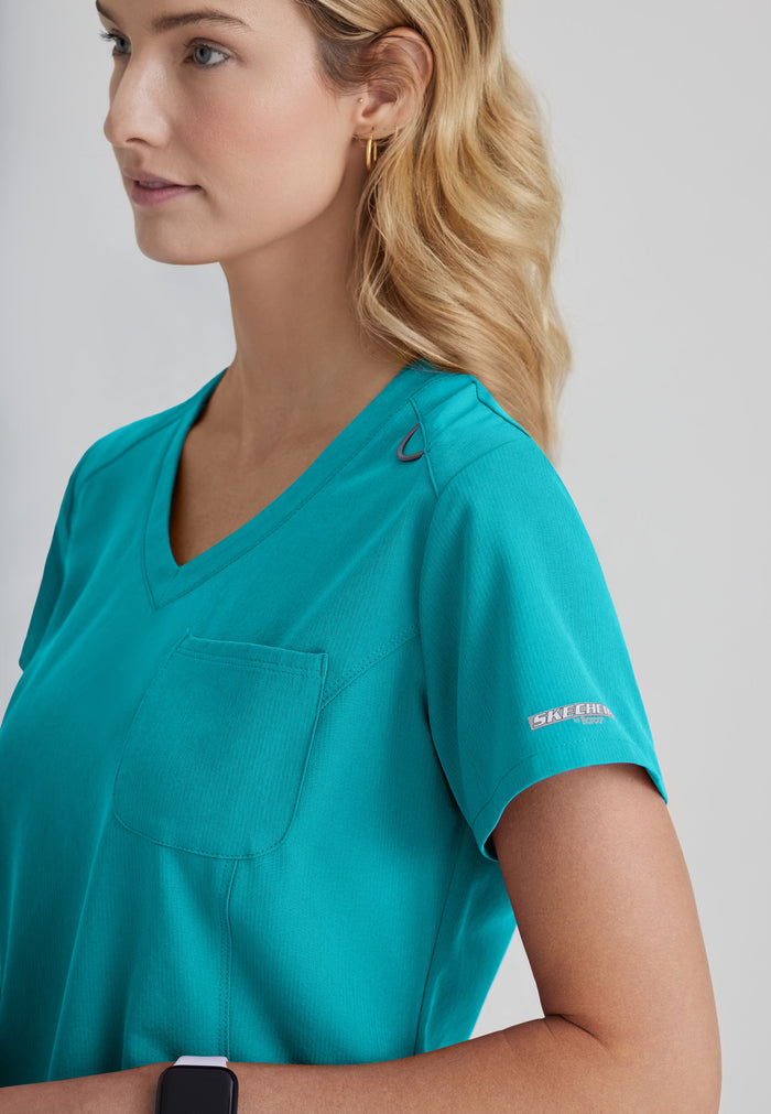 Dignity Top - Teal - Grey's Anatomy Scrubs