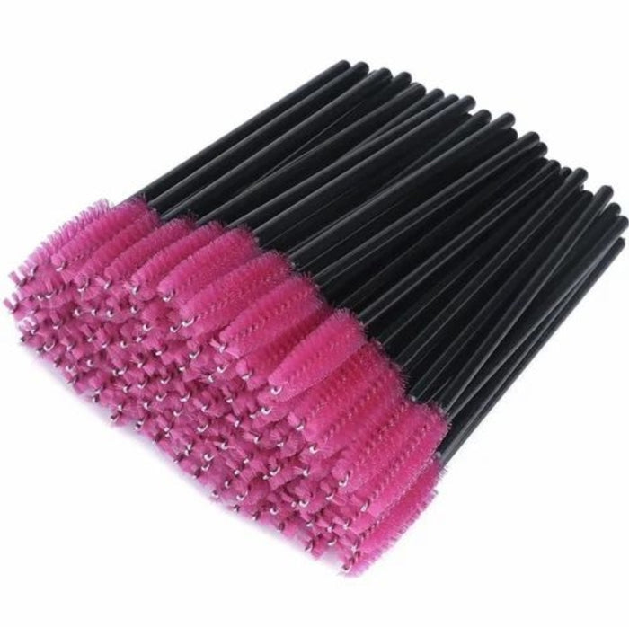 Disposable Micro Eyelash & Eyebrow Brush Mascara Wands Applicator Spoolers Eyebrow Comb brushes Eyelash Extension Makeup Kit - SD Cosmetics Care