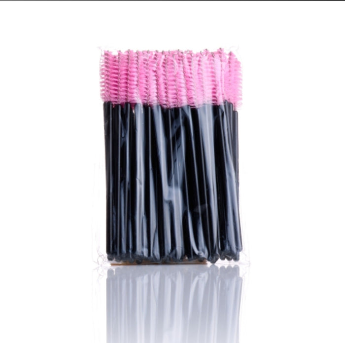 Disposable Micro Eyelash & Eyebrow Brush Mascara Wands Applicator Spoolers Eyebrow Comb brushes Eyelash Extension Makeup Kit - SD Cosmetics Care