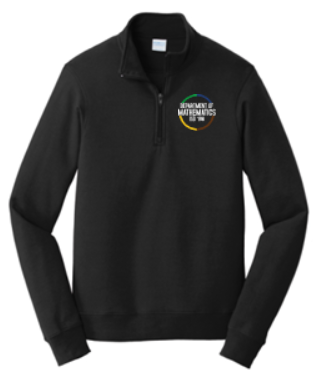 DISTRICT 196 MATHEMATICS FAN FAVORITE FLEECE 1/4 ZIP PULLOVER (2 COLORS)