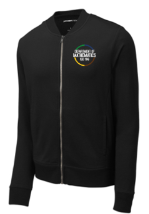 DISTRICT 196 MATHEMATICS LIGHTWEIGHT FRENCH TERRY BOMBER (2 COLORS)