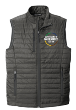 DISTRICT 196 MATHEMATICS PACKABLE PUFFY VEST (2 COLORS)