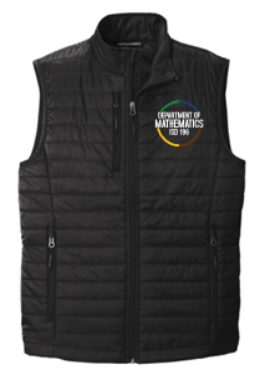 DISTRICT 196 MATHEMATICS PACKABLE PUFFY VEST (2 COLORS)