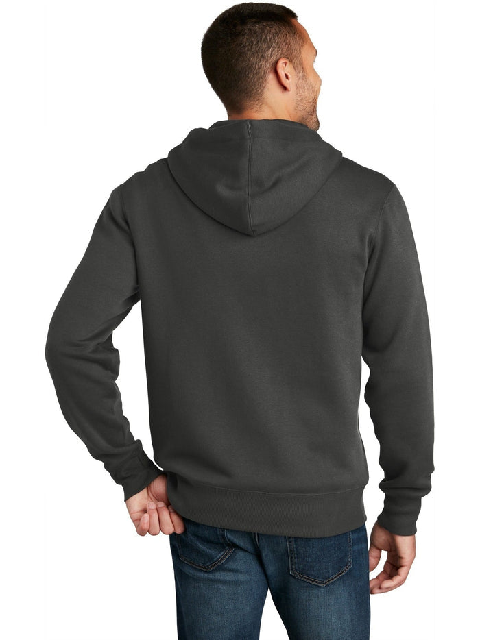 no-logo District Perfect Weight Fleece Full-Zip Hoodie-Regular-District-Thread Logic