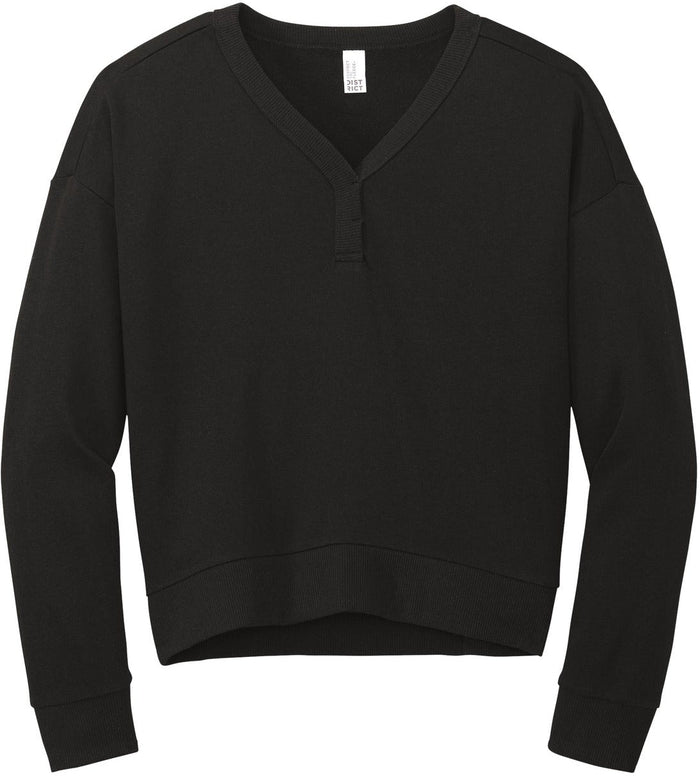 District Women's Perfect Tri Fleece V-Neck Sweatshirt