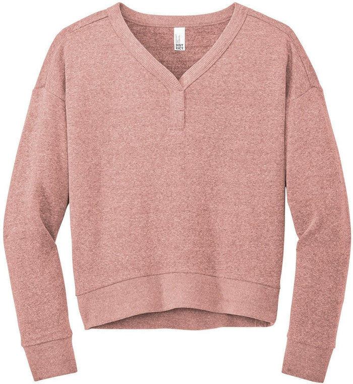 District Women's Perfect Tri Fleece V-Neck Sweatshirt