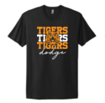 DODGE MIDDLE SCHOOL NEXT LEVEL UNISEX COTTON T-SHIRT
