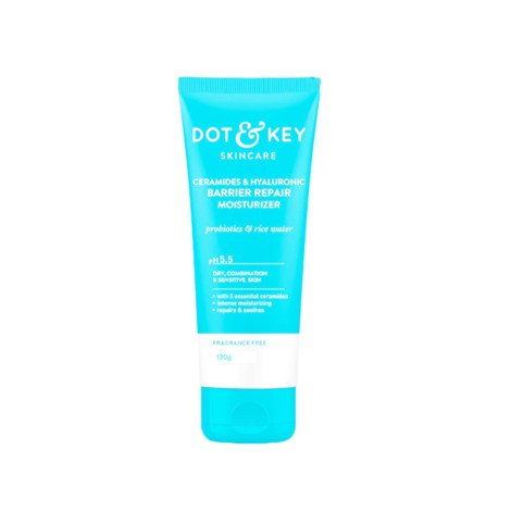 Dot and Key Key Barrier Repair Moisturizer with Ceramides and Hyaluronic 120g
