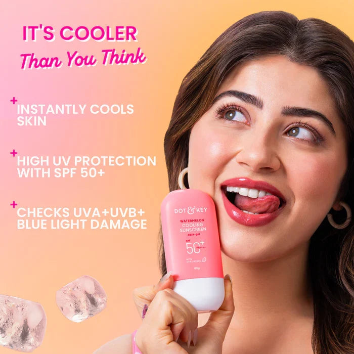 Dot and Key Watermelon Cooling Sunscreen SPF 50+ PA++++ (80gm)