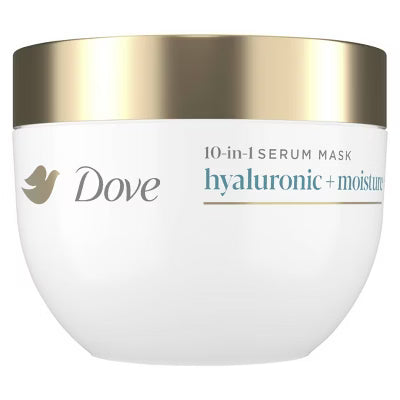 DOVE 10 in 1 Hyaluronic + Moisture Serum Mask قناع سيروم دوف 10 في 1 بحمض الهيالورونيك والترطيب