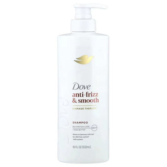 DOVE Anti-Frizz & Smooth Damage Therapy Shampoo شامبو دوف لمعالجة التلف