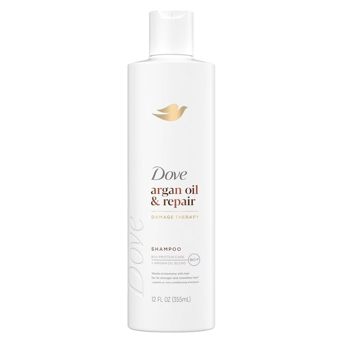 DOVE Argan Oil & Damage Repair Damage Therapy Shampoo شامبو دوف بزيت الأرغان