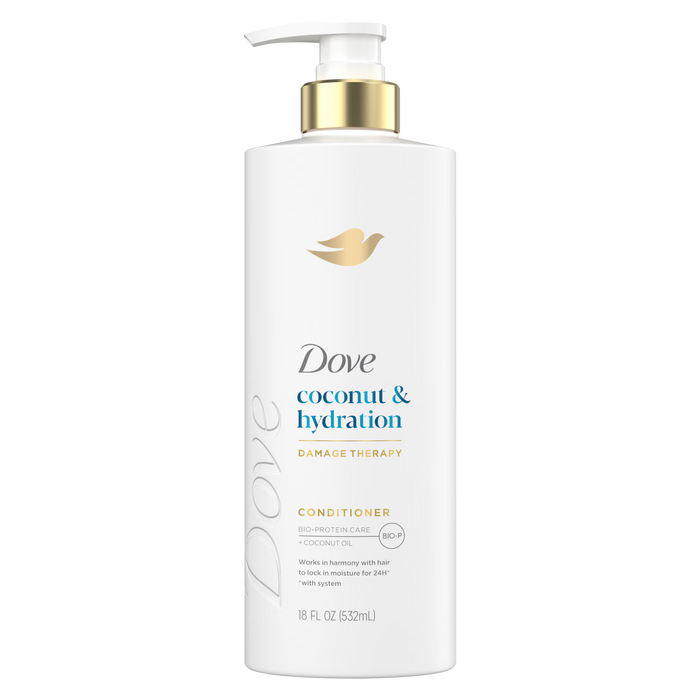 DOVE Coconut Hydration Damage Therapy Conditioner بلسم دوف لترطيب الشعر بجوز الهند لعلاج التلف