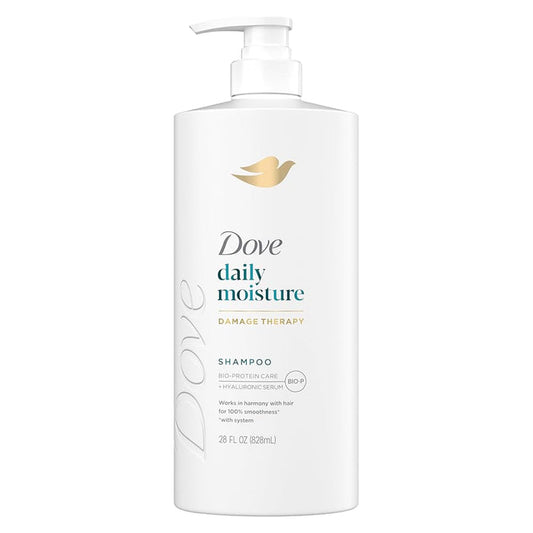 DOVE Daily Moisture Damage Therapy Shampoo شامبو دوف اليومي لترطيب الشعر وعلاج التلف