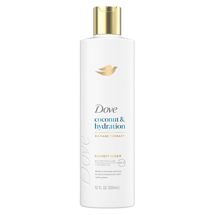 DOVE Damage Therapy Coconut & Hydration Conditioner بلسم دوف لإصلاح التلف بجوز الهند والترطيب