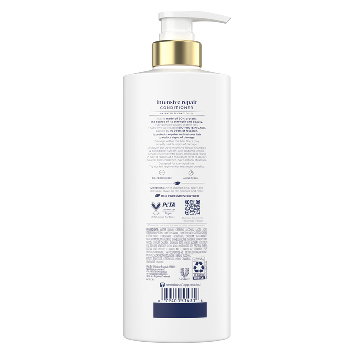 DOVE Intensive Repair Damage Therapy Conditioner دوف بلسم الإصلاح المكثّف للشعر المتضرّر