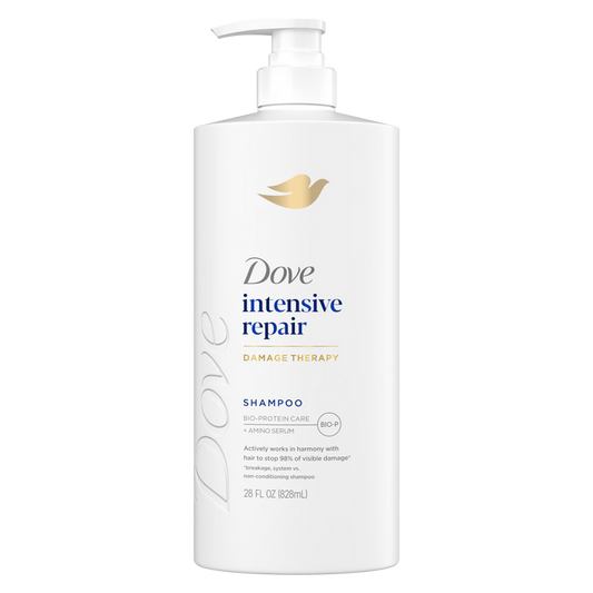 DOVE Intensive Repair Damage Therapy Shampoo دوف شامبو الإصلاح المكثف لعلاج تلف الشعر