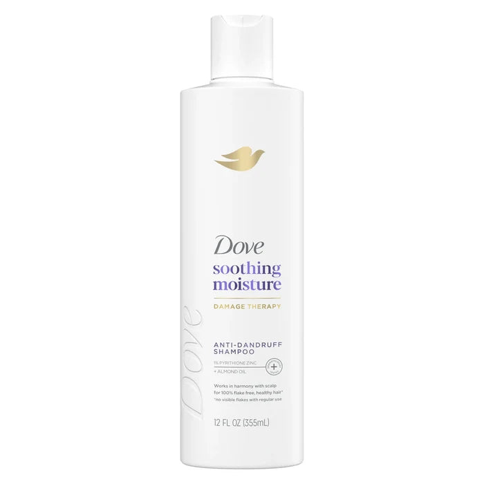 DOVE Soothing Moisture Damage Therapy Anti-Dandruff Shampoo  شامبو دوف علاج التلف المضاد للقشرة
