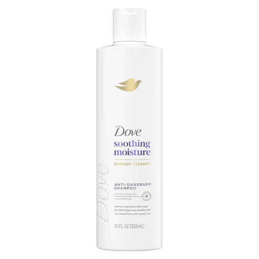 DOVE Soothing Moisture Damage Therapy Anti-Dandruff Shampoo  شامبو دوف علاج التلف المضاد للقشرة