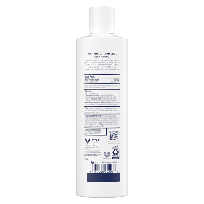 DOVE Soothing Moisture Damage Therapy Anti-Dandruff Shampoo  شامبو دوف علاج التلف المضاد للقشرة