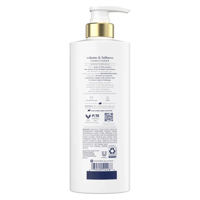 DOVE Volume & Fullness Damage Therapy Conditioner بلسم دوڤ لزيادة الكثافة الشعر وإصلاح التلف