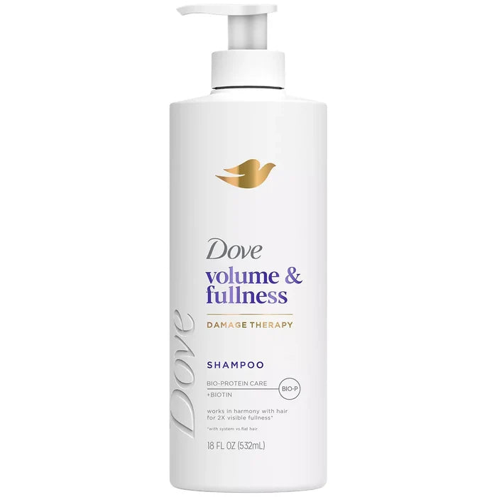 Dove Volume & Fullness Damage Therapy Shampoo  شامبو دوف لعلاج التلف وزيادة الكثافة
