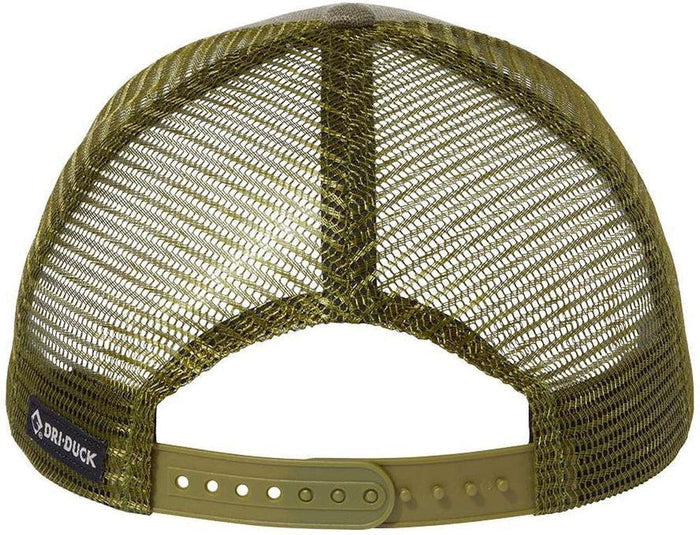 no-logo DRI Duck Pique Trucker Cap-Headwear-DRI DUCK-Thread Logic