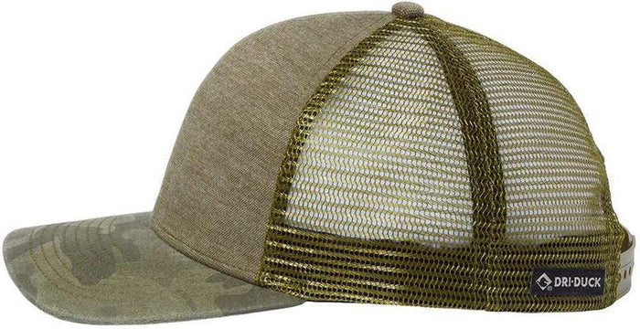 no-logo DRI Duck Pique Trucker Cap-Headwear-DRI DUCK-Thread Logic