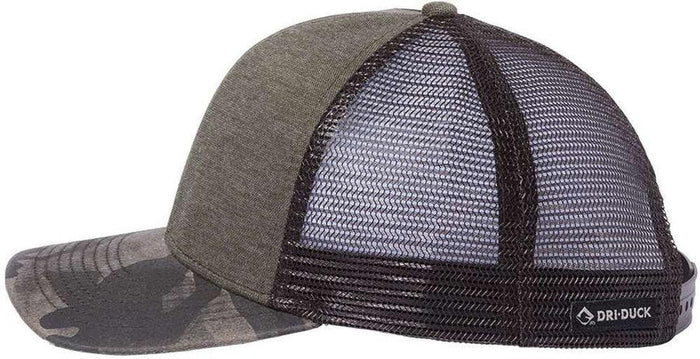 no-logo DRI Duck Pique Trucker Cap-Headwear-DRI DUCK-Thread Logic