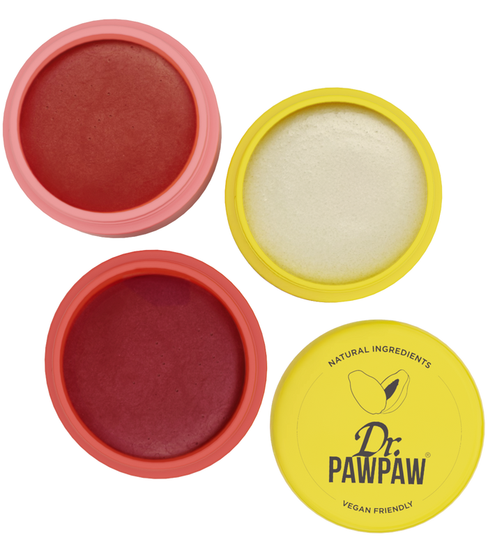 Dr.PAWPAW Rosy Tinted Scrub & Nourish Stacker
