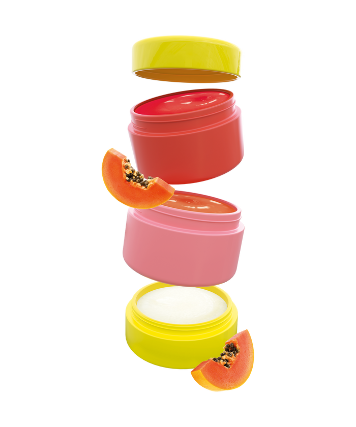 Dr.PAWPAW Rosy Tinted Scrub & Nourish Stacker