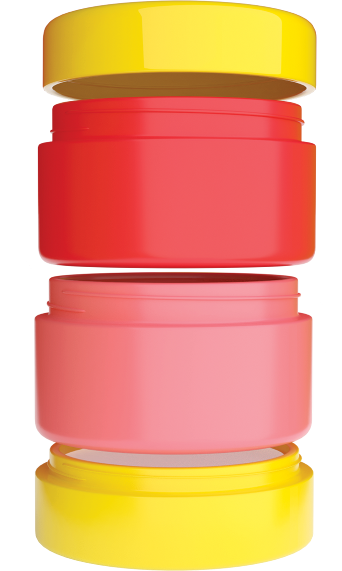 Dr.PAWPAW Rosy Tinted Scrub & Nourish Stacker