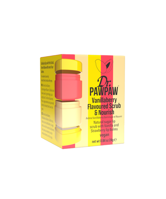 Dr.PAWPAW Vanillaberry Flavoured Scrub & Nourish Stacker