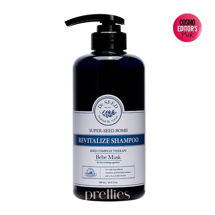 Dr.SEED Super Seed Bomb Revitalize Shampoo 500ml (Bebe Musk)