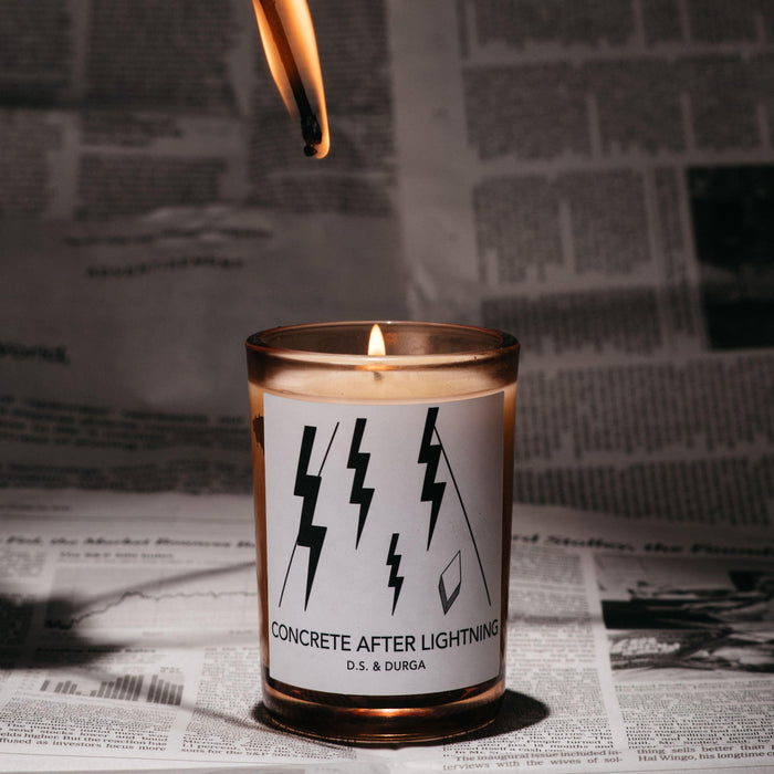 D.S. & DURGA Concrete After Lightning Candle