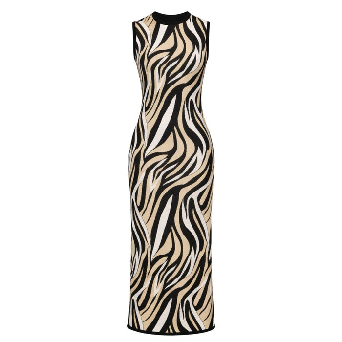 Duomo Zebra Print Womens Dress 2613321034200