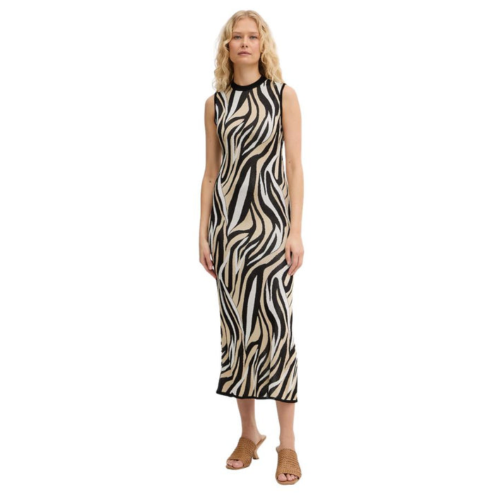Duomo Zebra Print Womens Dress 2613321034200