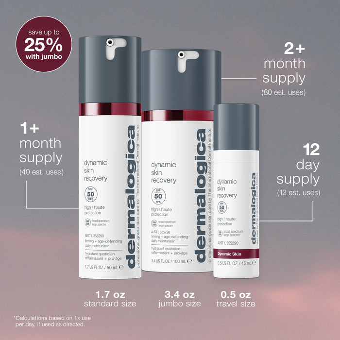 dynamic skin recovery spf50 usage